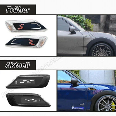 Intermitente lateral LED intermitente para Mini F54 Clubman One Cooper S D JCW ALL4 15-2019 - Imagen 1 de 4