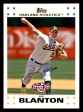 2007 Topps Opening Day  #63 Joe Blanton Oakland Athletics