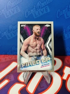 2024 Topps Chrome UFC Bo Nickal Fired Up FDP-24 - Picture 1 of 2