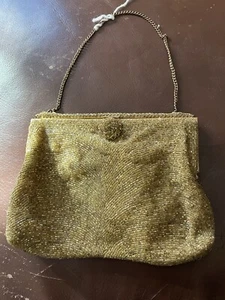 “le Goût de jour” French Beaded 6” X 5” Vintage Cocktail Purse - Picture 1 of 4