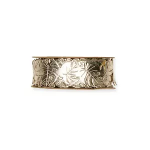 Kunstleder Monstera Band 25 mm/1 Zoll x 5 m/196 Zoll Rolle Gold - Bild 1 von 1
