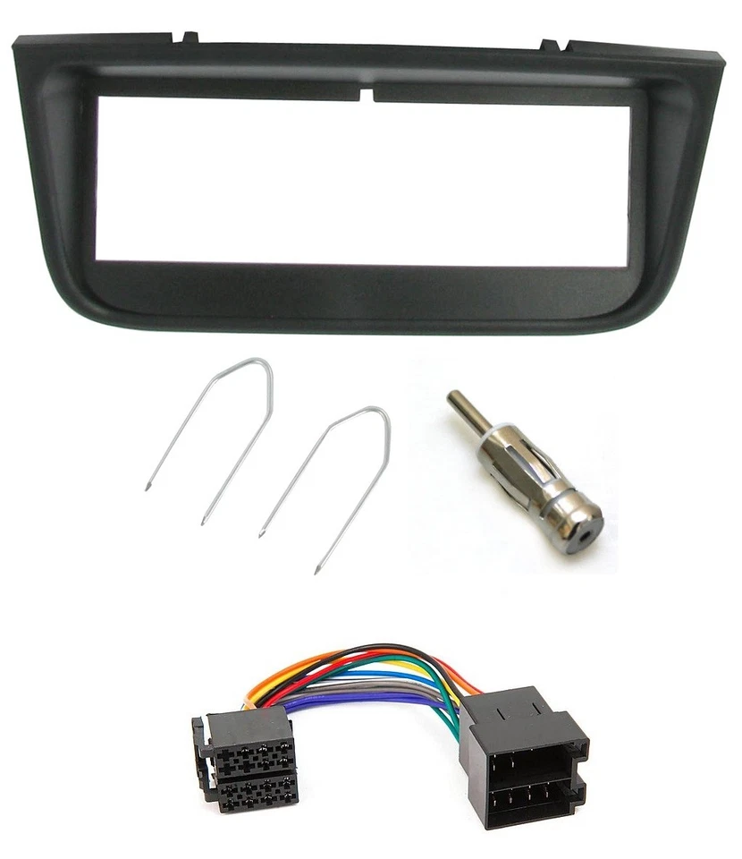 CD RADIO ESTÉREO FACIA FASCIA PLACA ADAPTADOR KIT MONTAJE COMPLETO SE ADAPTA A PEUGEOT 406 Foto 1 de 1