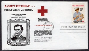 1981 American Red Cross 100th & Nursing (1910) - Land's End FDC NZ850 - Picture 1 of 1