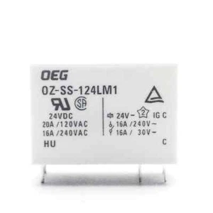 Tyco OZ-SS-124LM1 16A 24VDC Leistungsrelais 6 Pin - Bild 1 von 3