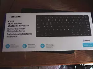 Targus KB55 Multi Platform Bluetooth 3.0 Slim Keyboard - Picture 1 of 2