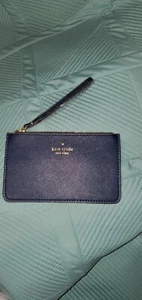 Kate Spade New York Wristlet Wallet Deep Blue - Picture 1 of 6
