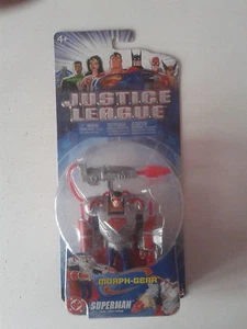 Justice League - Morph-Gear Superman Figurine - New & Sealed - Picture 1 of 2