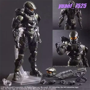 Halo Master Chief  Blue Team PA Model Action Figure Animation Cosplay Model Box - Picture 1 of 17