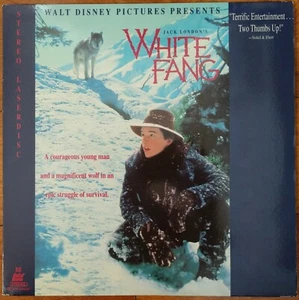 Jack London's WHITE FANG Walt Disney Laserdisc Ethan Hawke LD Family - Picture 1 of 2
