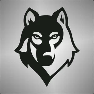 AUFKLEBER Fensteraufkleber Wolf Wagen Motorrad decal STICKER - Bild 1 von 1