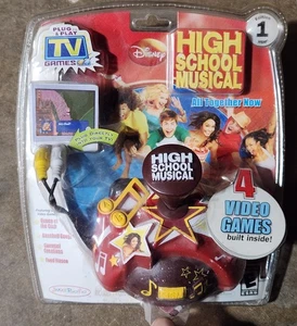 BRAND NEW SEALED High School Musical TV Games 2008 Jakks Pacific Plug and Play - Picture 1 of 2