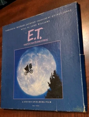 E.T. The Extra-Terrestrial LP Box W/ Book 1982 MCA Michael Jackson John Williams - Image 1 of 4