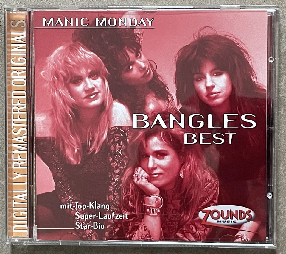 ZOUNDS - BANGLES BEST / MANIC MONDAY - Digitally Remastered Originals - Bild 1 von 3