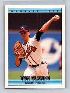 Donruss #629 1992 Tom Glavine Atlanta Braves - Imagen 1 de 2