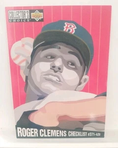 1994 Upper Deck Collector's Choice - Checkliste Roger Clemens #322 - Bild 1 von 2