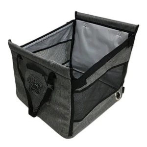 NEW Pet Car Seat Travel Carrier in Grey 50x50x50cm - Picture 1 of 9