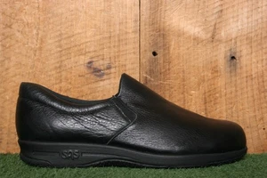 SAS "Patriot" schwarze Leder rutschfeste Dual Gore Halbschuhe Gr. 10M - Bild 1 von 10