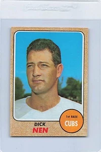 1968 Topps #591 Dick Nen Cubs EX/MT *10216 - Picture 1 of 2