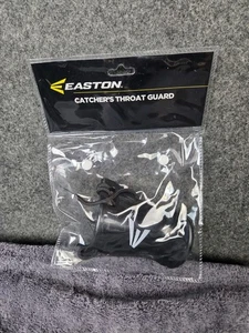 Easton Catcher's Throat Guard Black Brand NEW In Original Bag - Picture 1 of 1