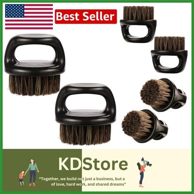 Paquete de 2 cepillos para barba kit de aseo para hombres - estilo profesional y plumero facial para mu... Foto 1 de 4