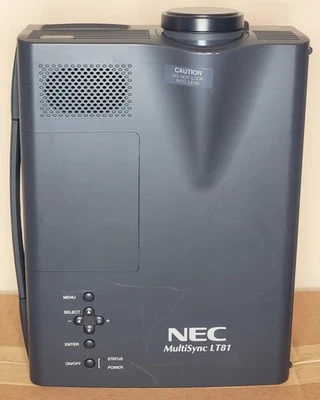 Vintage NEC MultiSync LT81 DLP Data Projector Japan 1999 Home Theater Video HDMI - Image 1 of 4