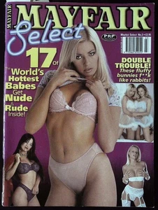 Rare MAYFAIR SELECT Magazine No 3, 2000 Featuring 17 WORLD'S HOTTEST BABES @ VGC - Imagen 1 de 9