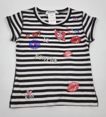 Sonia Rykiel девочек 100% хлопок моды футболка размер 6 лет новый без ярлыков - Изображение 1 из 4