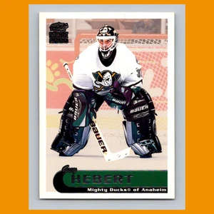 Guy Hebert #2 1999-100 Pacific Paramount Silver Anaheim Mighty Ducks Hockey Card - Picture 1 of 3