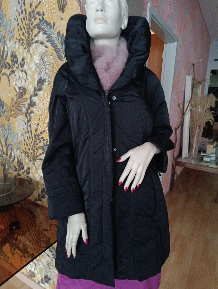 Damen Wintermantel Steppmantel Milestone Sports ISLA 42 L Schalkragen wie neu - Bild 1 von 4