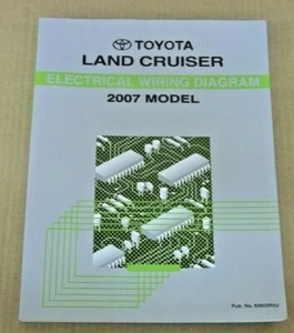 Toyota 2007 Land Cruiser Dealership Shop Electrical Wiring Diagram Manual - Imagen 1 de 1