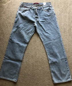 Tommy Hilfiger Jeans Mens 38x32 Vintage Y2K Pants Cotton NEW with TAGS Deadstock - Picture 1 of 8