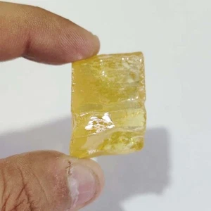 233.0 Ct Certified Natural Lemon Zircon Rough Beautiful VVS Loose Gems AF-045 - Picture 1 of 4