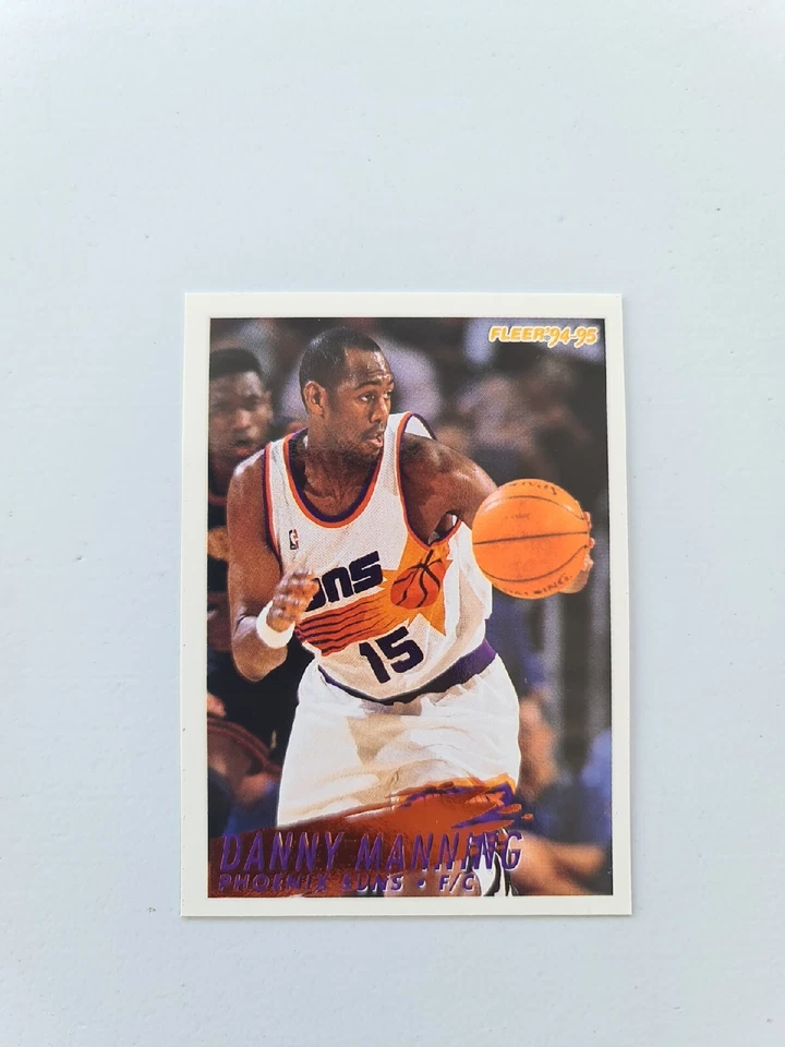 Tarjeta de baloncesto Danny Manning Phoenix Suns 94-95 Fleer #349  Foto 1 de 3