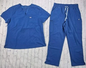 FIGS Technical Collection Scrub Blue Yola Pants SZ XL/P Catarina SZ XXL 2 SET - Picture 1 of 14