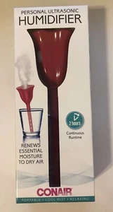 Conair Personal Ultrasonic Humidifier Red - Picture 1 of 5