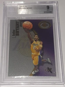 2000-01 E-X Kobe Bryant tarjeta de acetato - BGS9 como nueva - Los Angeles Lakers - Imagen 1 de 1