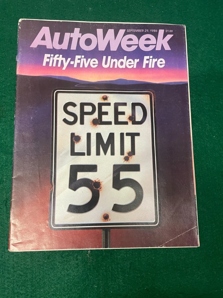 AUTOWEEK SEP 1986 SAAB TURBOS 55 UNDER FIRE OLDSMOBILE NEW ROCKET QUAD 4 - Image 1 of 3