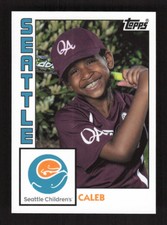 2020 Topps Seattle Children's Heroes Caleb SCH-23
