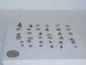 Used Brass Spoke Watch Gears Steampunk Altered Art Projects parts repair B - Picture 1 of 8