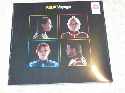 ABBA "VOYAGE" E.U .IMPORT LP PRESSED ON YELLOW VINYL LP IS BRAND NEW - Image 1 of 2