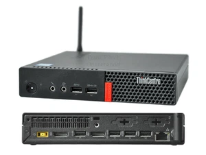 Lenovo ThinkCentre M710q tiny M.2 NVMe SSD  i3 i5 i7  8/16/32GB RAM  WLAN Win 11 - Bild 1 von 2
