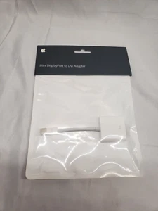 New Apple Mini DisplayPort to DVI Adapter White A1305 Genuine - Picture 1 of 2