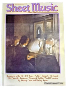 BROADWAY'S BIG HITS ~ REVISTA DE PARTITURAS, ENERO/FEBRERO 1992 - original vintage - Imagen 1 de 11