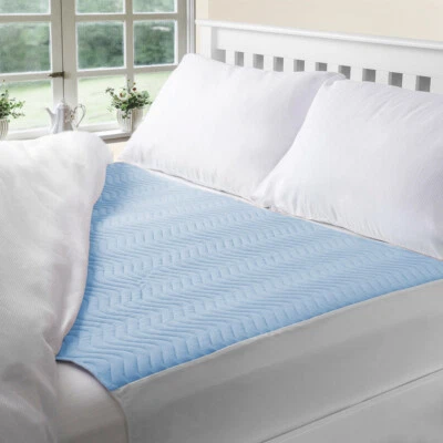 Eco Blue, Washable, Reusable, Incontinence Bed Pad/Waterproof Mattress Protector - Image 1 of 4