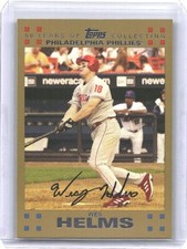Wes Helms 2007 Topps #108 Gold Parallel /2007 Phillies FAST SHIP
