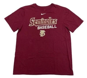 Nike Florida State Seminolen Baseball Shirt Damen Large Kurzarm NCAA 20x27 - Bild 1 von 5