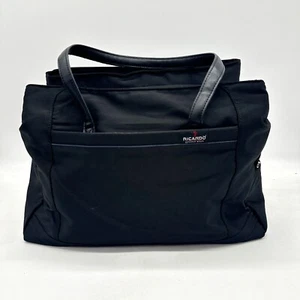 Ricardo Beverly Hills Duffle, Carry On Bag Unisex Nylon Pockets Black - Picture 1 of 12