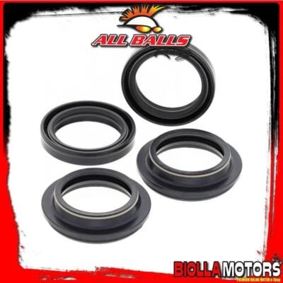 56-121 KIT PARAOLI E PARAPOLVERE FORCELLA Kawasaki KX100 100cc 2003- ALL BALLS Foto 1 de 4