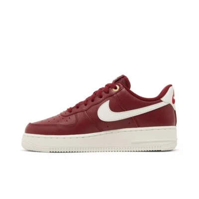 Nike Wmns Air Force 1 '07 Premium 'History of Logos - Team Red' DZ5616-600- - Image 1 of 4