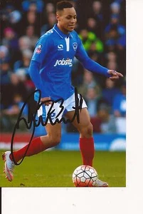 PORTSMOUTH * KYLE BENNETT SIGNED 6x4 ACTION PHOTO+COA - Picture 1 of 1